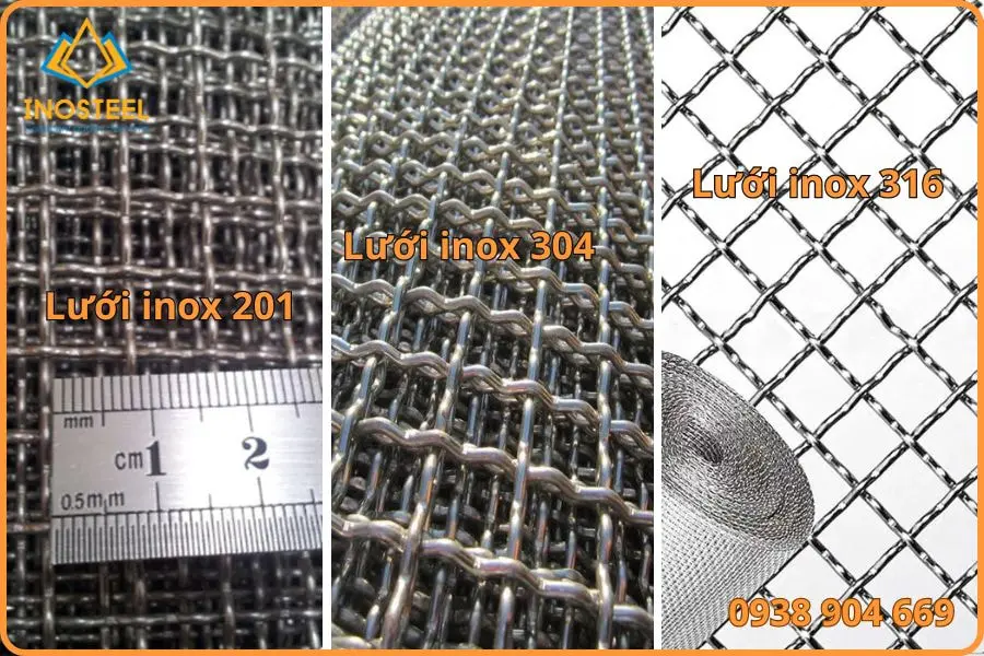 Các loại lưới inox