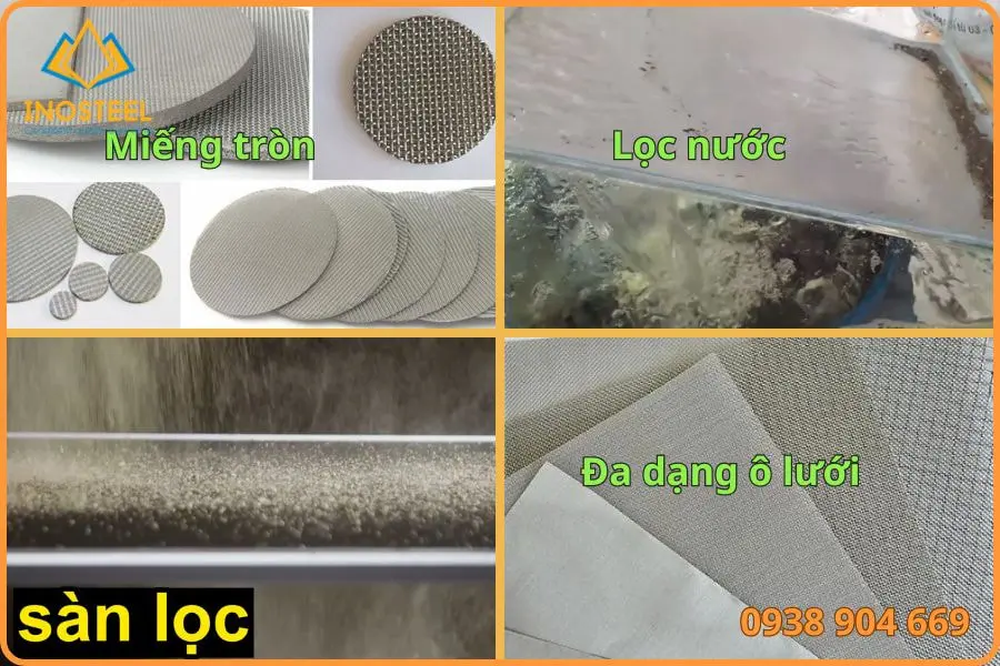 Đặc điểm lưới lọc inox