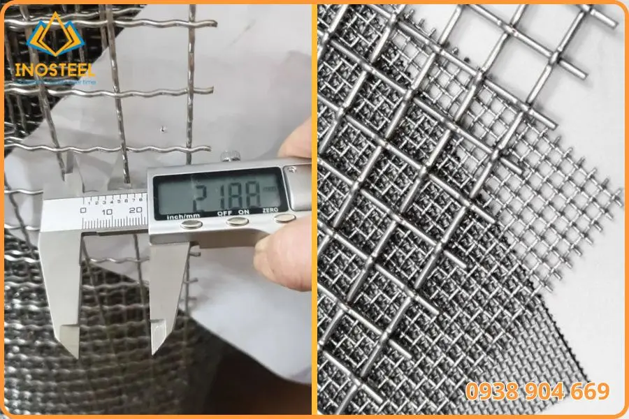 lưới inox đan