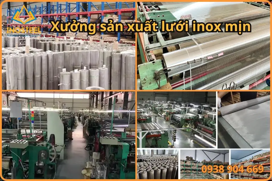 Sản xuất lưới lọc inox