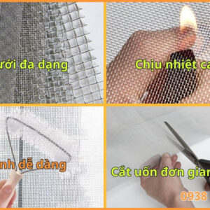 Ưu điểm của lưới chống muỗi inox