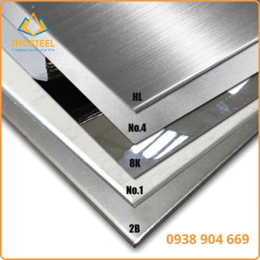 Các loại tấm inox 304