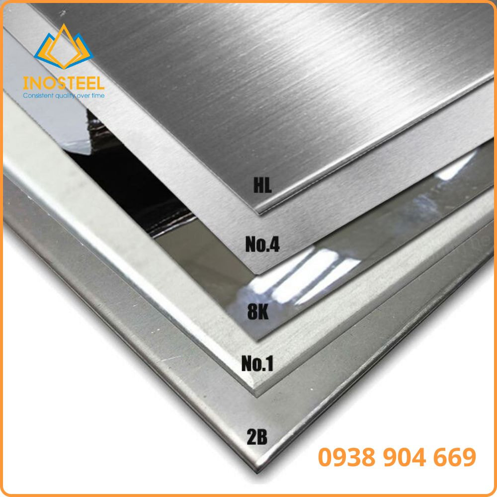 Các loại tấm inox 304