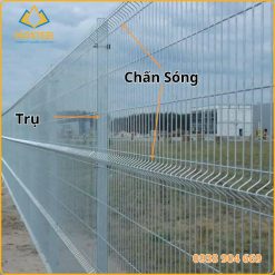 Cấu tạo hàng rào lưới thép