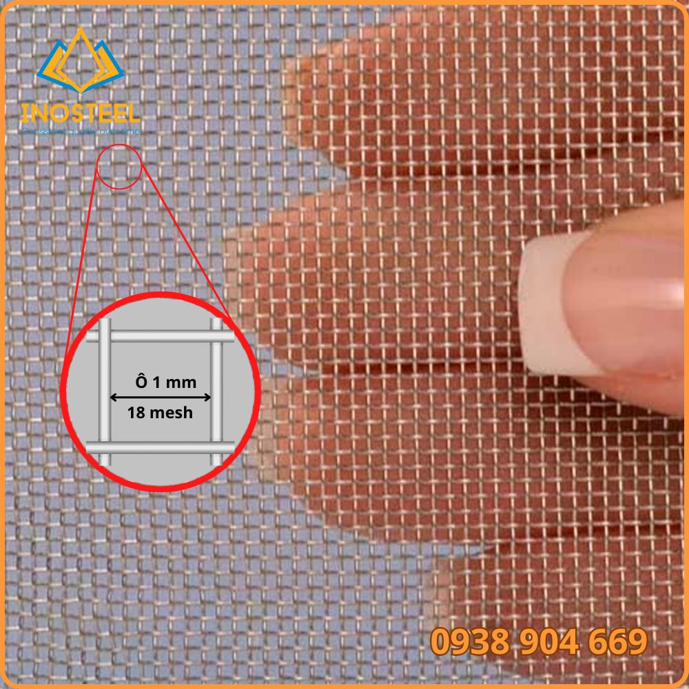 Cấu tạo lưới inox chống côn trùng
