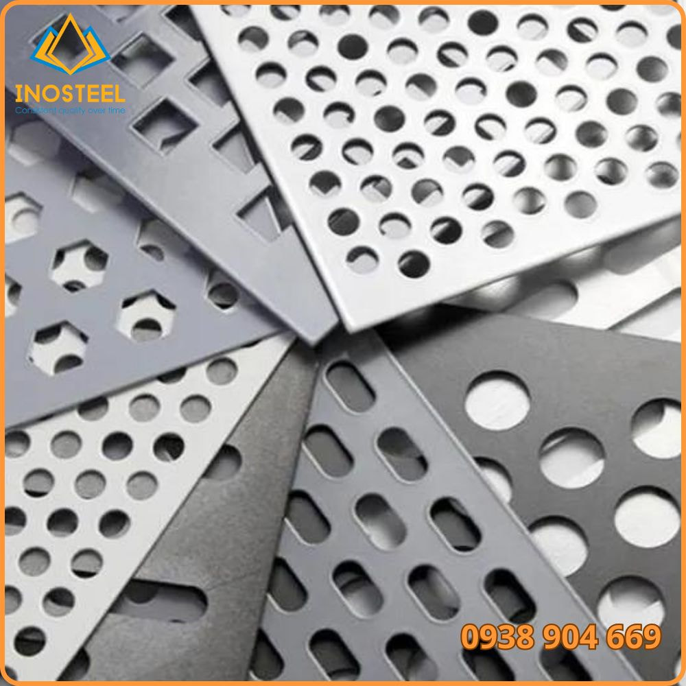 Chủng loại tấm inox đục lỗ