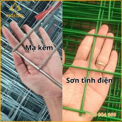 Thông số kỹ thuật hàng rào lưới thép