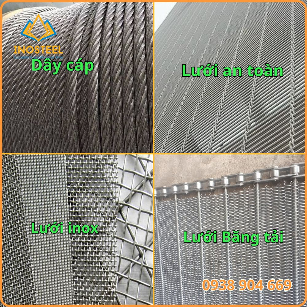 Dây Inox 16 Ứng dụng dây inox