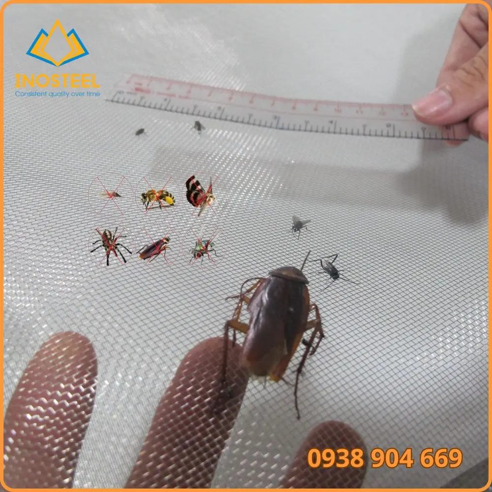 Ưu điểm lưới inox chống côn trùng