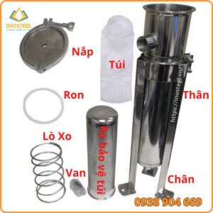 Bình lọc túi inox
