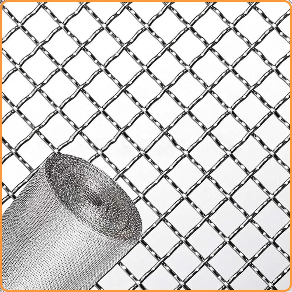 Lưới Inox Đan 201 KHÔNG GỈ, Cung Cấp Sỉ
