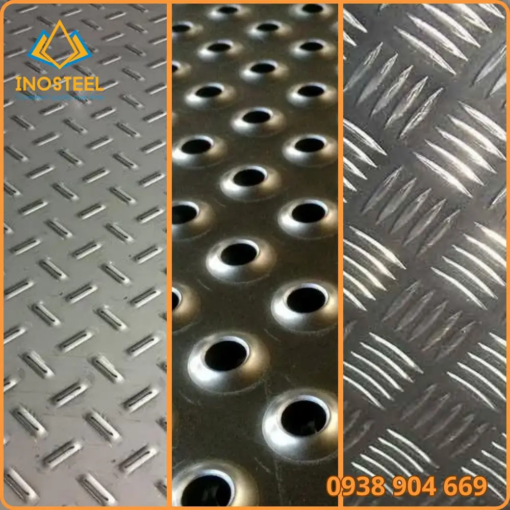 Thép Tấm Chống Trượt 2mm 10 Tấm thép chống trượt