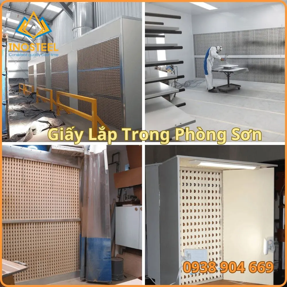 giấy lọc sơn 3 lớp