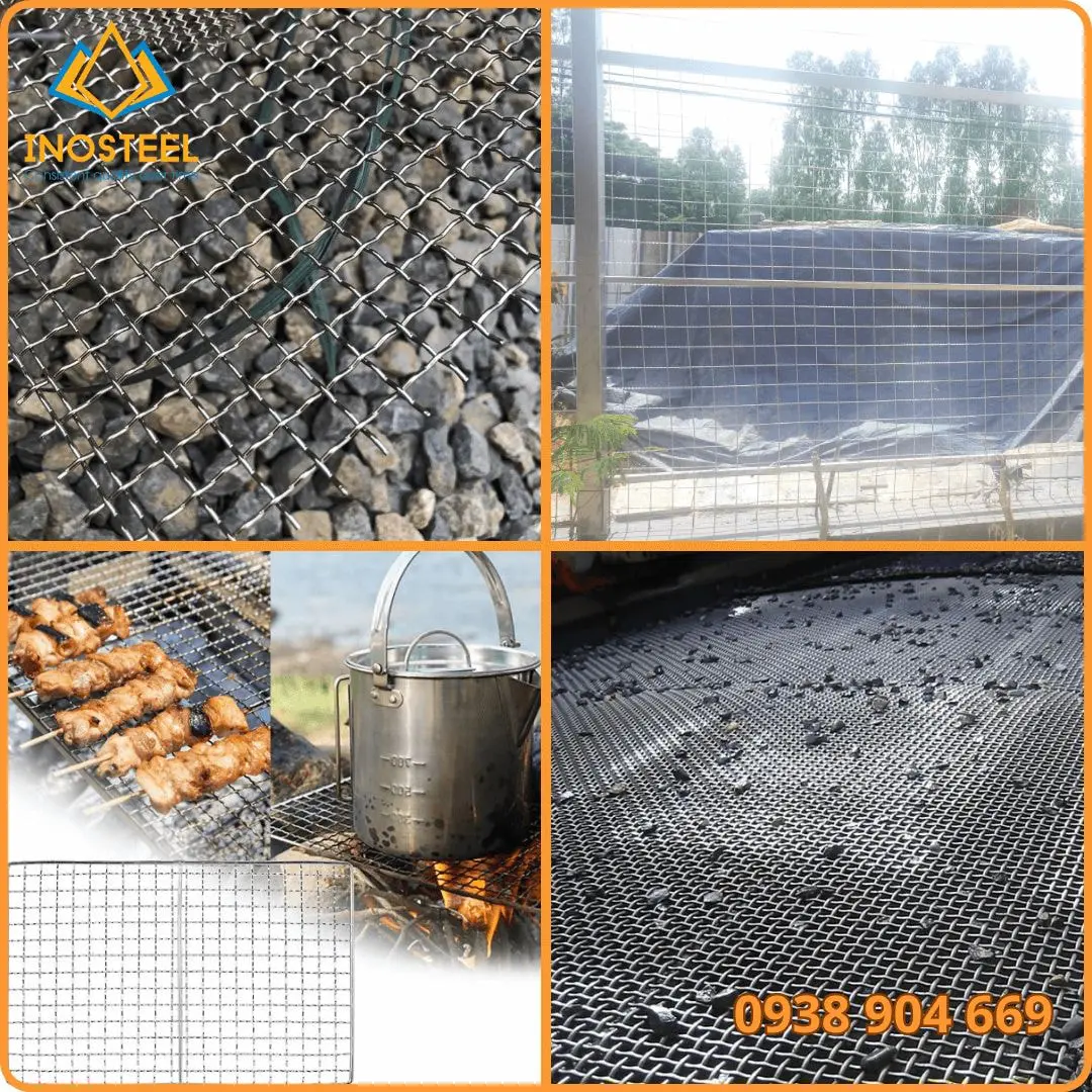 Lưới inox đan 201