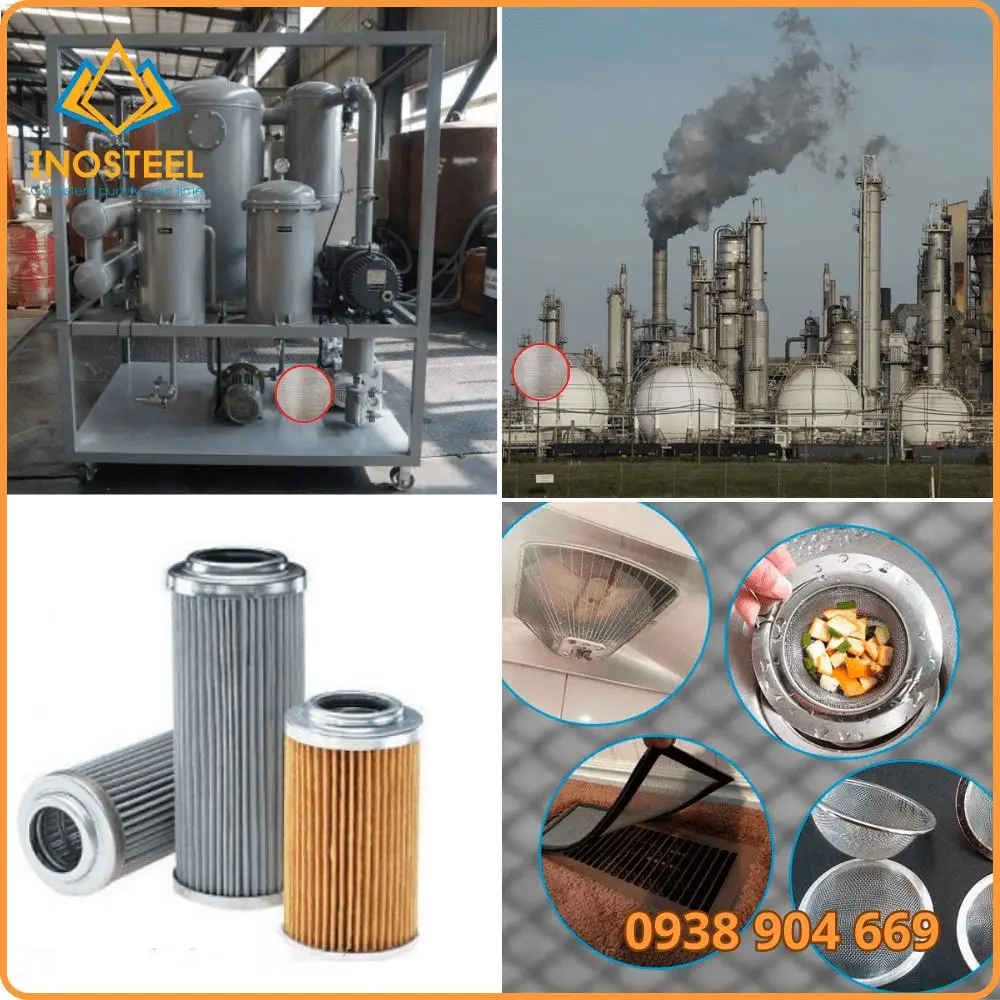 Lưới Inox Mịn 201, 304, 316 14 lưới inox lọc 201 304 316
