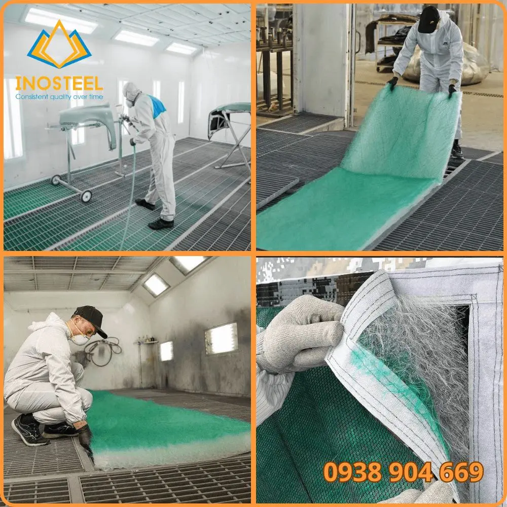 tấm lọc bụi sợi thủy tinh