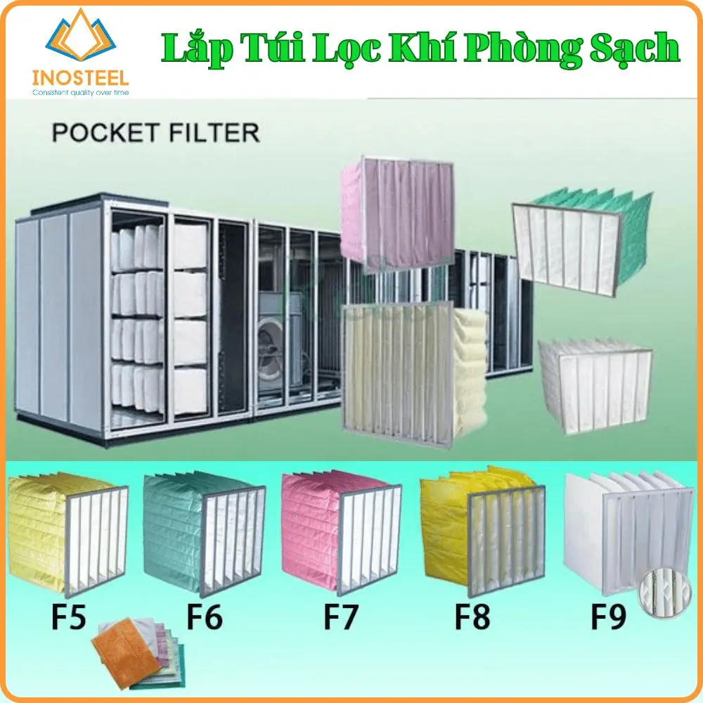 Túi Lọc Khí F6 4 Túi lọc khí f7