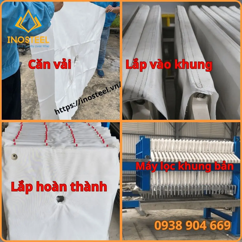 Vải Lọc Bùn 13 Vải lọc bùn