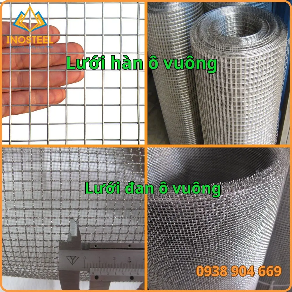 lưới Inox Làm Aviary 10 Các loại lưới inox 5mm