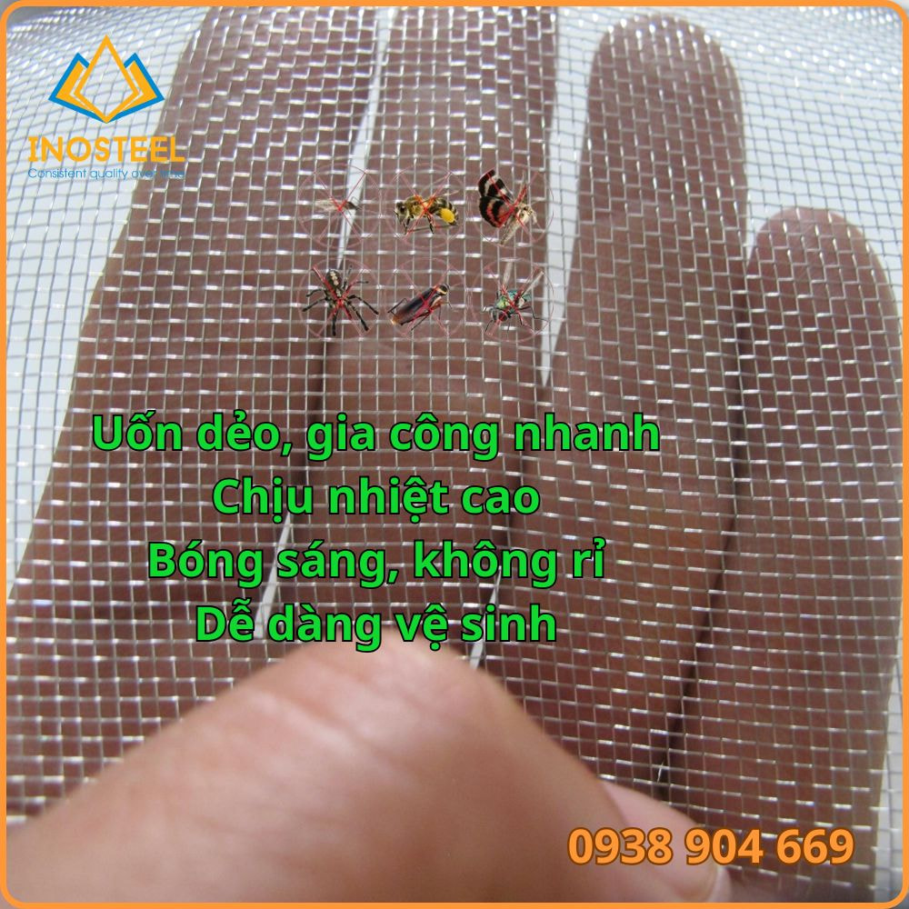 Đặc điểm lưới inox 20 mesh