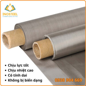 Đặc điểm lưới inox mịn lọc