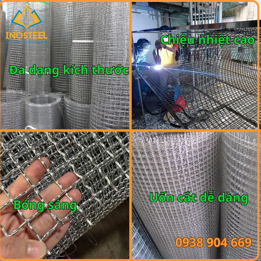 Đặc điểm lưới inox 20x20