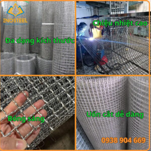 Đặc điểm lưới inox 20x20
