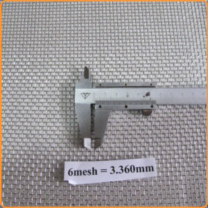 Lưới Inox 3mm Tương Đương 6 Mesh