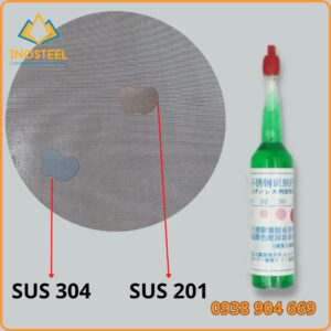phân biệt lưới inox 2013 và 304