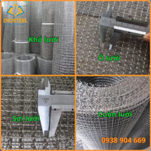 Quy cách lưới inox 10x10