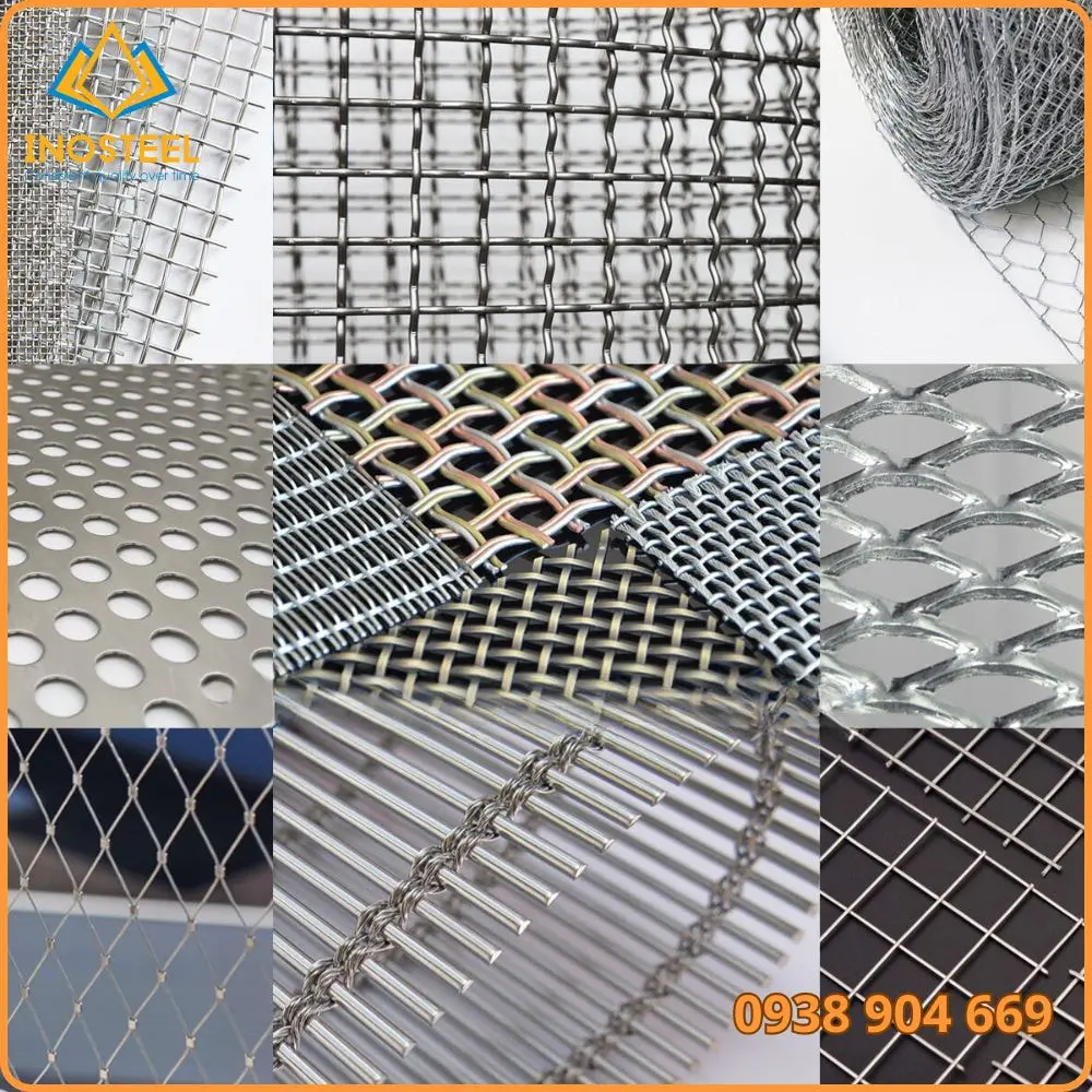 Quy cách lưới inox trang trí
