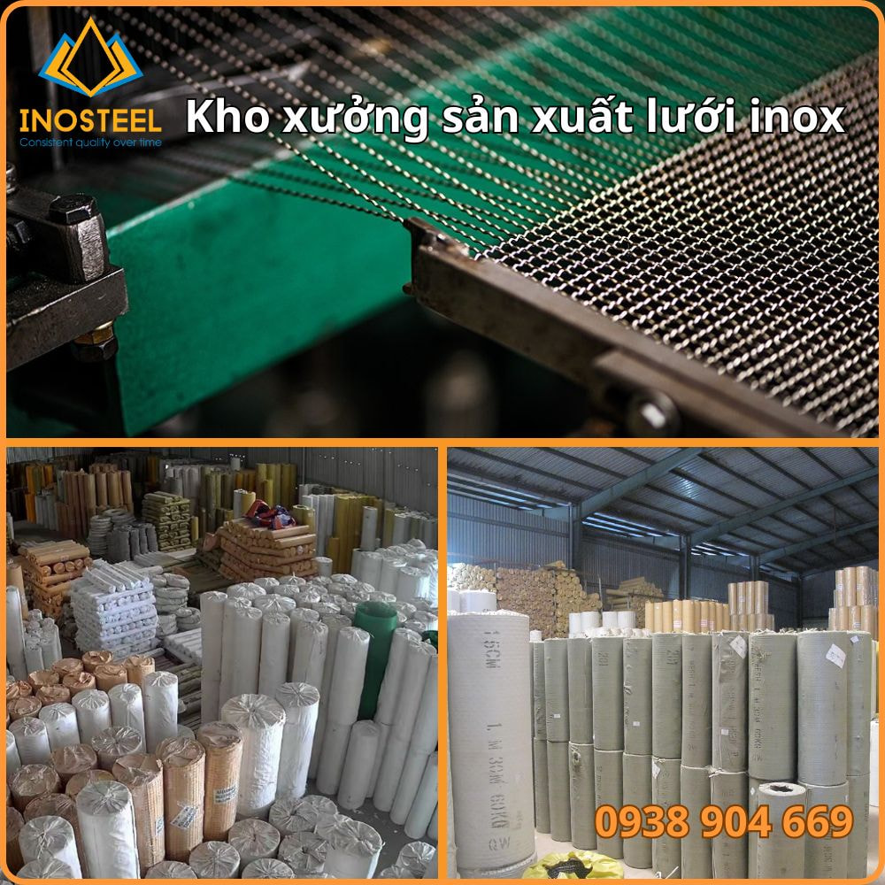 Sản xuất lưới inox