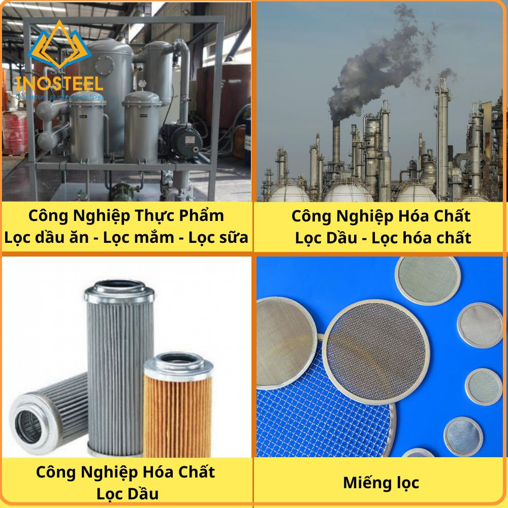 Công dụng lưới inox mịn