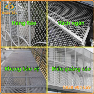 Ứng dụng lưới mắt cáo 10x20