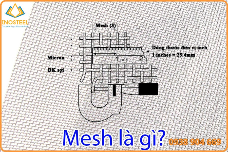 Mesh Là Gì? Cách Chuyển Đổi Đơn Vị Mesh/Inch/Milimeter 4 Ứng dụng mesh là gì
