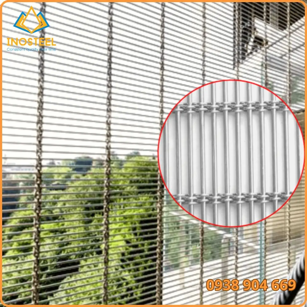 Ưu điểm lưới inox trang trí