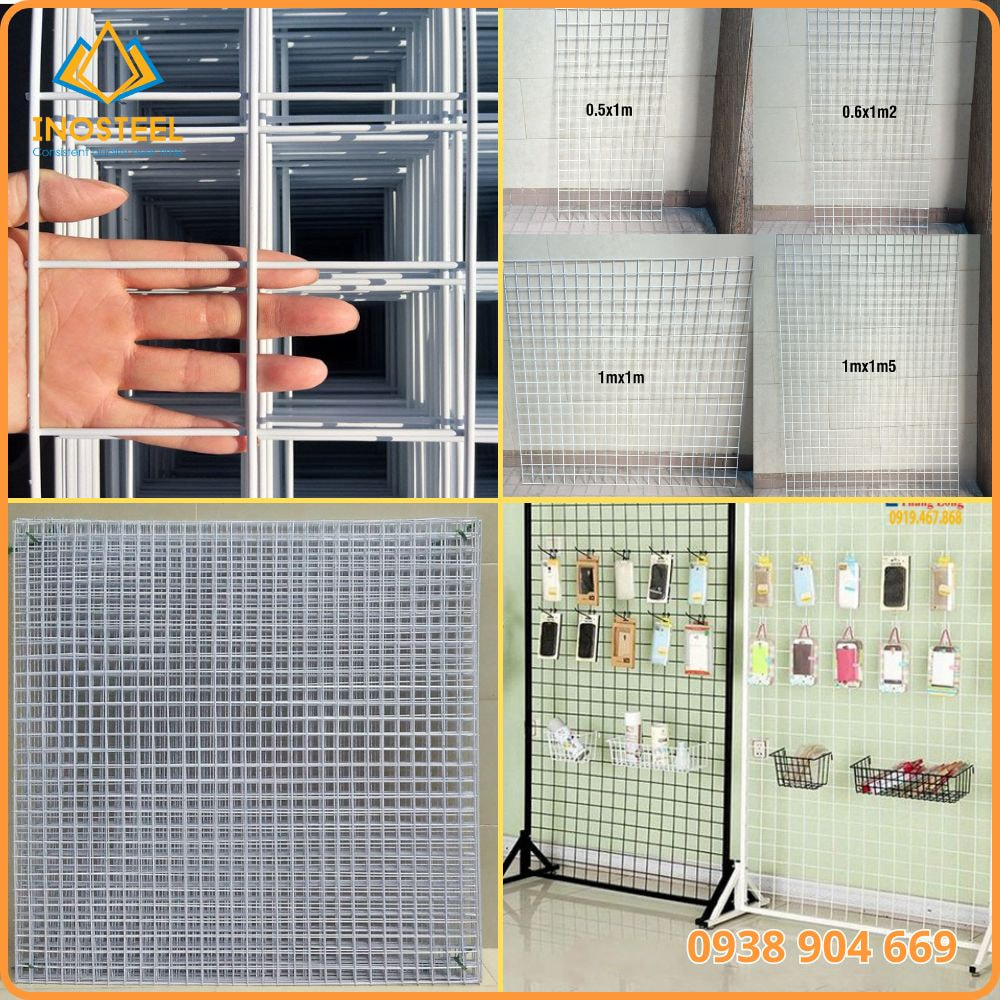 Cấu tạo lưới treo phụ kiện