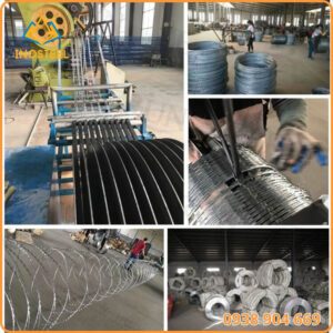 Quy trình sản xuất dây thép gai inox