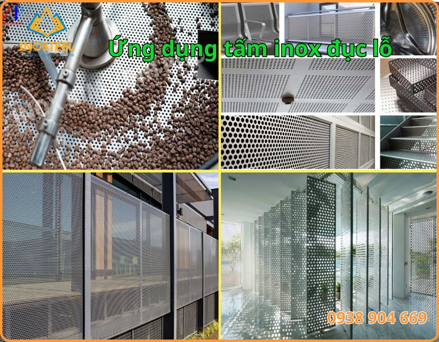 Bảng Giá Lưới Thép Đục Lỗ 7 Ứng dụng lưới thép đục lỗ