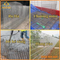 ứng dụng lưới thép ô vuông 100x100