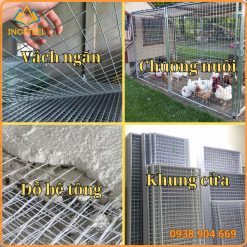 Ứng dụng lưới thép vuông 50x50