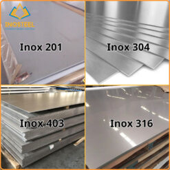 Các loại tấm inox mỏng