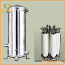 Cấu tạo bình inox lọc lõi