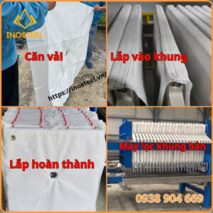 Ứng dụng vải lọc khung bản